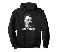 God Is Dead Friedrich Nietzsche Anticristo Filosofia Felpa con Cappuccio