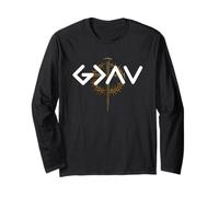 God is Faithful Everyday More Than Highs And Lows Maglia a Manica