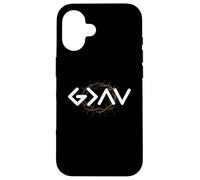 God is Faithful Everyday More than Highs and Lows Men Women Custodia per iPhone 16