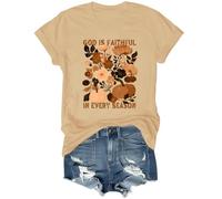 God is Faithful in Every Season Shirt, cachi, XL