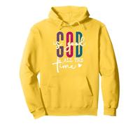 God is Good all The Time Christian Bible Verses God Quotes Felpa con Cappuccio
