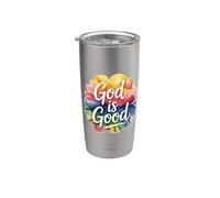 God Is Good Bicchiere termico in acciaio inox doppia parete