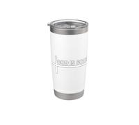 God Is Good Bicchiere termico in acciaio inox doppia parete