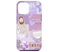 God Is Good Christian Jesus Coquette Lavanda Collage Preppy Custodia per iPhone 12 Pro Max