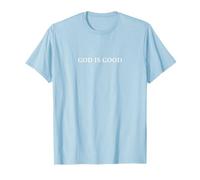 God Is Good Shirt Jesus Faith Minimalist Christian Maglietta