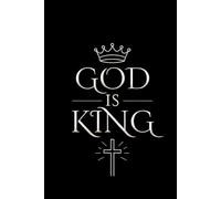 God is King: Church Notes Grid Notebook: Squared Christian Notebook for Church Notes, Worship Planning & Bible Reflection