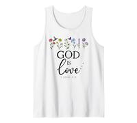 God is Love God Quote Christian Jesus Bible Verse 1 John 4:8 Canotta