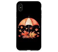 God Is My Shelter Ombrello Foglie d'autunno Custodia per iPhone XS Max
