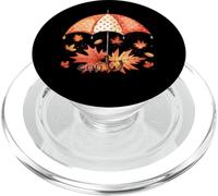 God Is My Shelter Ombrello Foglie d'autunno PopSockets PopGrip per MagSafe