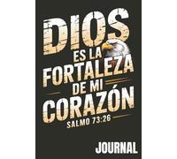God Is the Strength of My Heart Psalm 73:26 Spanish Bible Verse Notebook with Eagle Design: Inspirational Christian Writing Companion for Faith, ... Reflection | 120 Pages | 6 x 9 College Ruled