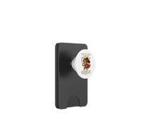 God Is With You - Joshua 1:9 Chibi Anime Warrior Girl design PopSockets PopWallet per MagSafe