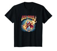 God Mode - Zeus in stile anime per bambini e adolescenti Maglietta