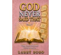 God Never Said That