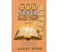 God Never Said That