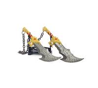 God of War Chaos Blade Thunder Hammer Axe Weapon Model Portachiavi con espositore per gli appassionati di anime, Stile 5, Taglia unica