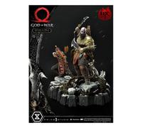 God Of War Premium Masterline Series Statua Kratos E Atreus In The Valkyrie (del