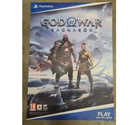 God Of War Ragnarok PLAYSTATION Poster Solo 50 X 70 CM Misura No Gioco Originale