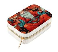 God of Wealth - Portagioie da viaggio a doppio strato, piccolo, per donne e ragazze