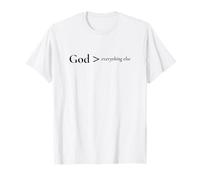 God Over Everything Else, Jesus Faith, Minimalist Christian Maglietta