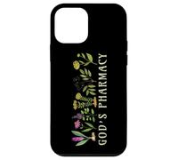 God’s Pharmacy Healing Herbs Row Gardening Meme Custodia per iPhone 12 mini
