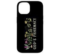 God’s Pharmacy Healing Herbs Row Gardening Meme Custodia per iPhone 14