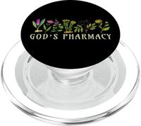 God’s Pharmacy Healing Herbs Row Gardening Meme PopSockets PopGrip per MagSafe