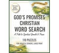 God’s Promises Christian Bible Word Search: Bible Promises, Encouraging Scriptures, Faith Strength Words, Healing Verses, Spiritual Peace & Hope ... Print 8.5 x 11 for Adults & Senior Citizens