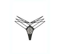 GOD SAVE QUEENS String 'Valentina G-String' nero Donna - Abbigliamento - Intimo - Lingerie - Slip GOD SAVE QUEENS XL