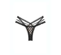 GOD SAVE QUEENS String 'Valentina' nero Donna - Abbigliamento - Taglie comode - Intimo - Mutande GOD SAVE QUEENS XXL
