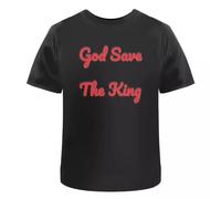 God Save The King' T-Shirts Black XL