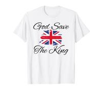God Save The King - United Kingdom - King Charles Maglietta