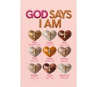 GOD SAYS I AM by Loopinky, Notebook Journal for Women (Polished Stone Heart): Christian gifts for women, 108 pages, Blank Lined