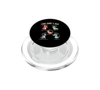God Says I Am Dinosaur Bible Verses PopSockets PopGrip per MagSafe