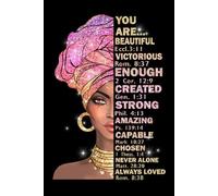 God Says You Are Notebook for Black Women Gifts African American Journals for Her Christmas Gifts for Black Girls: 120 Blank Lined Pages at 6x9 Inches
