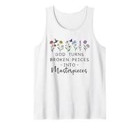 God Turns Broken Piece Into Masterpieces Bible Verse Psalm Canotta