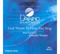 God Wants To Hear You Sing [Accompaniment/Performance Track]