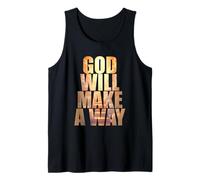 God Will Make A Way - Christian Faith Inspirational Canotta