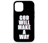 GOD Will Make A Way - Christian Faith Inspirational Custodia per iPhone 12/12 Pro