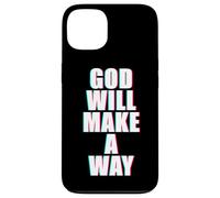 GOD Will Make A Way - Christian Faith Inspirational Custodia per iPhone 13