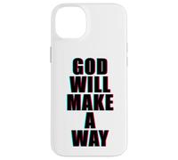 GOD Will Make A Way - Christian Faith Inspirational Custodia per iPhone 14 Plus