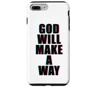 GOD Will Make A Way - Christian Faith Inspirational Custodia per iPhone 7 Plus/8 Plus