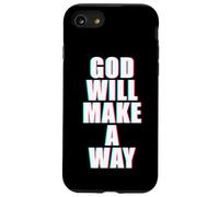 GOD Will Make A Way - Christian Faith Inspirational Custodia per iPhone SE (2020) / 7/8