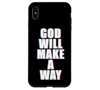 GOD Will Make A Way - Christian Faith Inspirational Custodia per iPhone XS Max