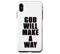 GOD Will Make A Way - Christian Faith Inspirational Custodia per iPhone XS Max