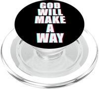 GOD Will Make A Way - Christian Faith Inspirational PopSockets PopGrip per MagSafe