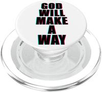 GOD Will Make A Way - Christian Faith Inspirational PopSockets PopGrip per MagSafe