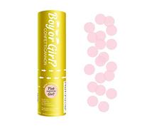 GODAN Spara coriandoli Maschio o Femmina? Rosa 15 cm