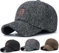 GodbTG Adjustable Men's Winter Baseball cap with Ear Muffs, Thickened And Warm (#5,Taglia Unica)