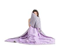 GodbTG Cooling Throw Blanket for Hot Sleepers, Lightweight Summer Blanket, Soft Breathable Cooling Bedding for Bed Couch Travel Camping, All Season Comfort (Purple,70.9 x 78.7 in)
