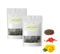 GodbTG Dandelion Wolfberry Tea, Seven Natural Herbal Ingredients, Organic Dandelion Root Tea, Goji Berry Chrysanthemum Tea (2 Bag)